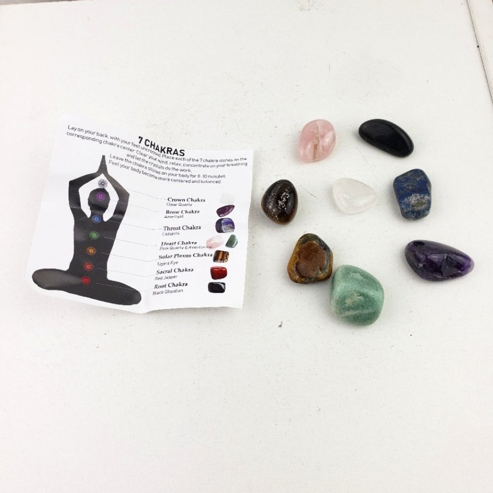 Mindful Souls 7 Chakras Stones NWT